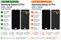 LCD with Touch Screen for Samsung Galaxy C7 Pro - Black