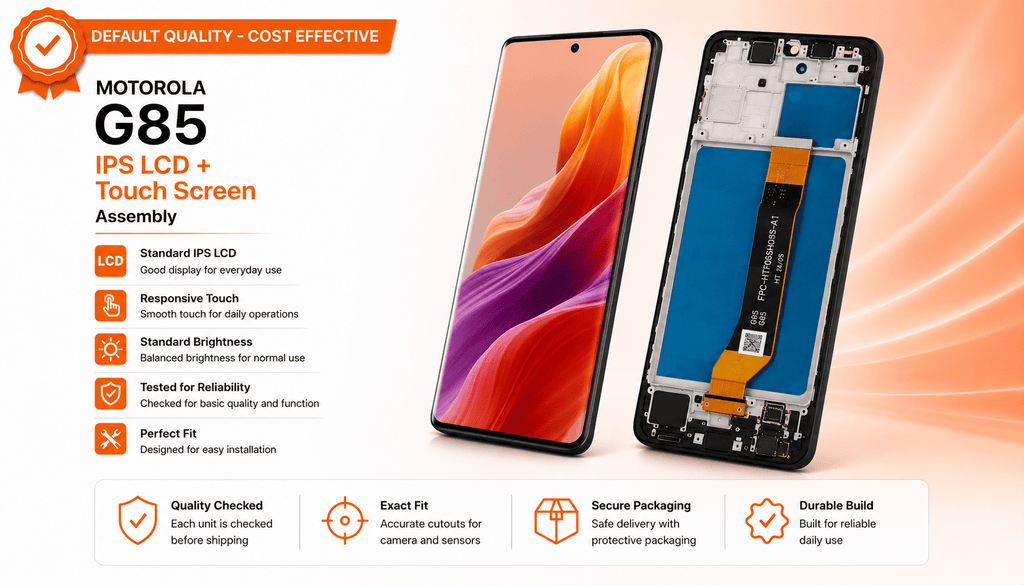 Motorola G85 IPS LCD + Touch Screen