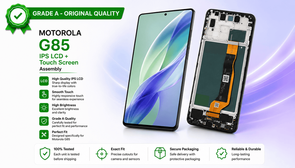 Motorola G85 IPS LCD + Touch Screen
