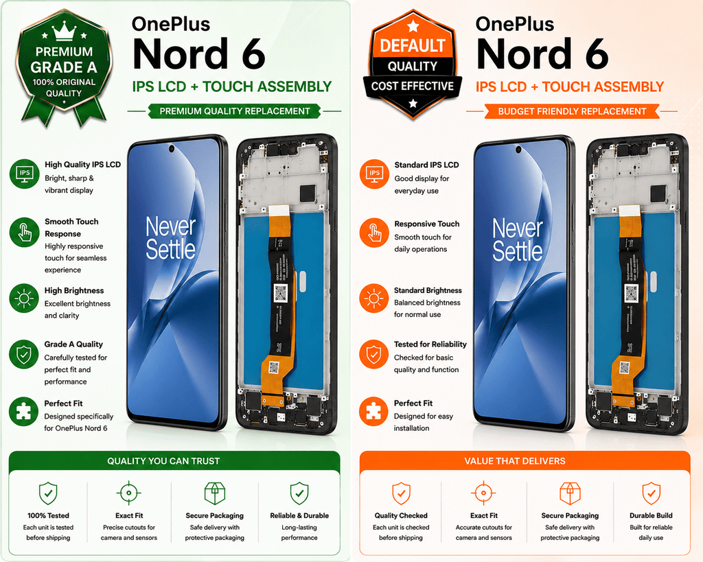 OnePlus Nord 6 IPS LCD + Touch Assembly
