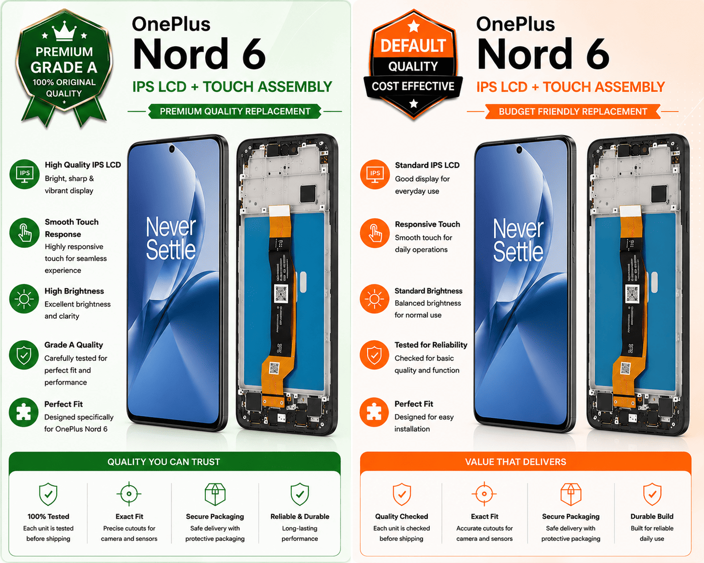 OnePlus Nord 6 IPS LCD + Touch Assembly