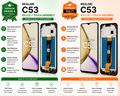 Realme C53 IPS LCD + Touch Assembly