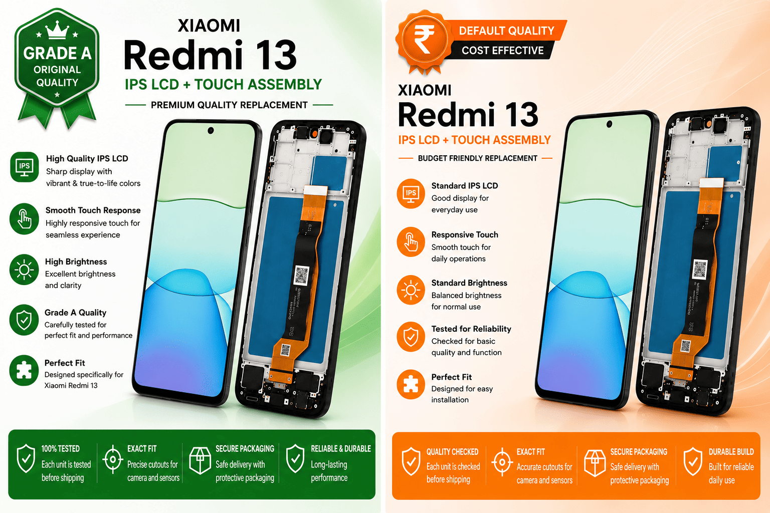 Xiaomi Redmi 13 IPS LCD + Touch Assembly